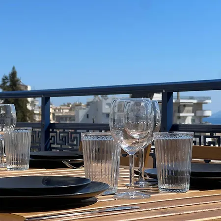 Maisonette With Stunning Terrace&private Garage - By Solstad Kavala