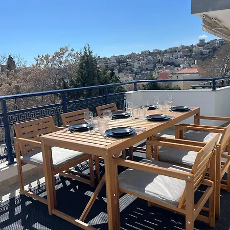 Maisonette With Stunning Terrace&private Garage - By Solstad Apartment Kavala