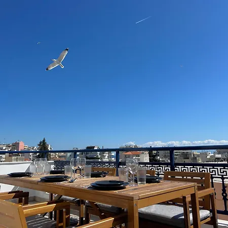 Apartment Maisonette With Stunning Terrace&private Garage - By Solstad Kavala