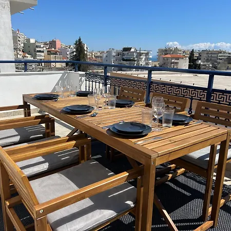 Maisonette With Stunning Terrace & Private Garage - By Solstad * كافالا