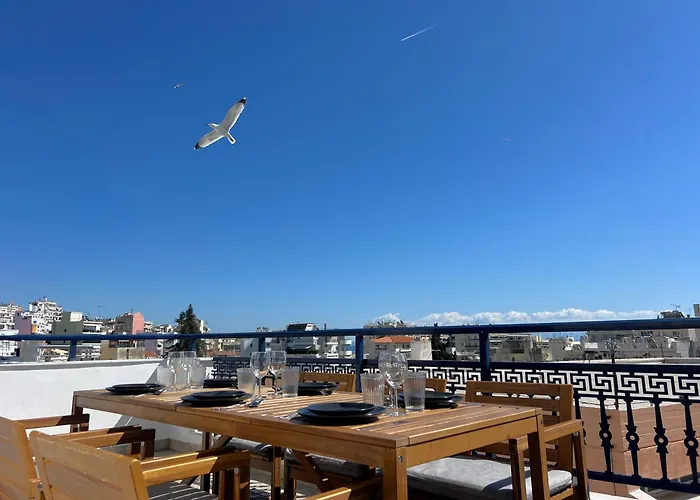 Appartement Maisonette With Stunning Terrace & Private Garage - By Solstad Kavala