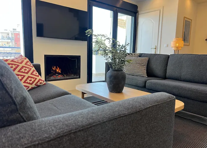 Maisonette With Stunning Terrace & Private Garage - By Solstad *