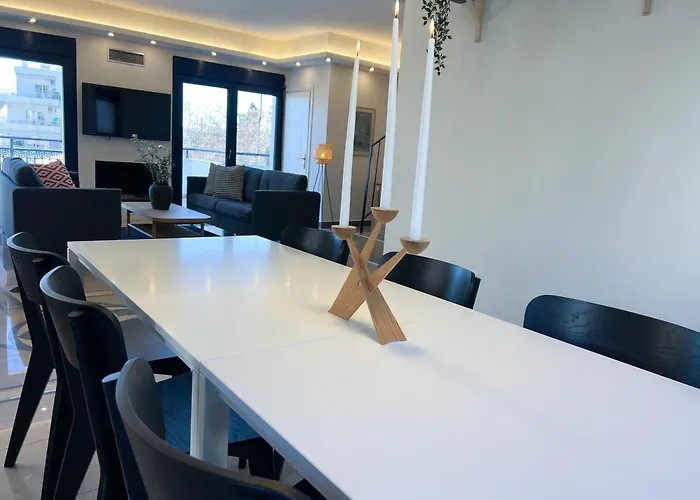 Apartamento Maisonette With Stunning Terrace & Private Garage - By Solstad